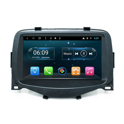 الصين 8-بوصة تويوتا Aygo 2013-2018 الروبوت شاشة تعمل باللمس سيارة الصوت راديو GPS المستكشف مع CarPlay 4G SIM مرآة لينك المزود