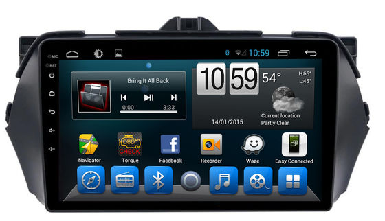 الصين Ciaz Android Car SUZUKI Navigator 9 &quot;4G SIM Bluetooth WiFi DSP Rear Camer Support المزود