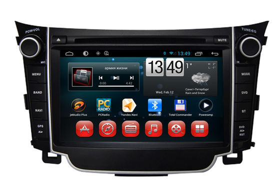 الصين 1080P HD Hyundai I30 ذو شكل DVD لاعب gps ملاحة مع Bluetooth/تلفزيون/USB المزود