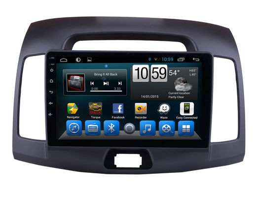 الصين WIFI Bluetooth Radio Android Car Media Player 9 Inch Hyundai Elantra 2007-2011 المزود