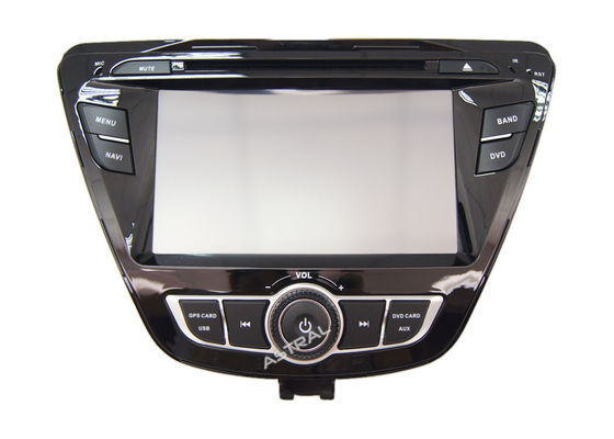 الصين ذو شكل سيارة راديو Hyundai DVD لاعب Bluetooth gps ملاحة تلفزيون ل Elantra المزود